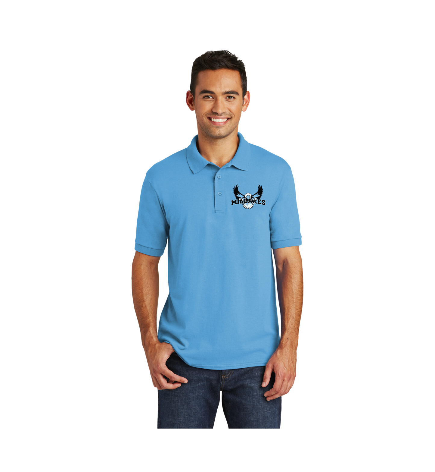 Midlakes Golf Port & Company® Core Blend Jersey Knit Polo