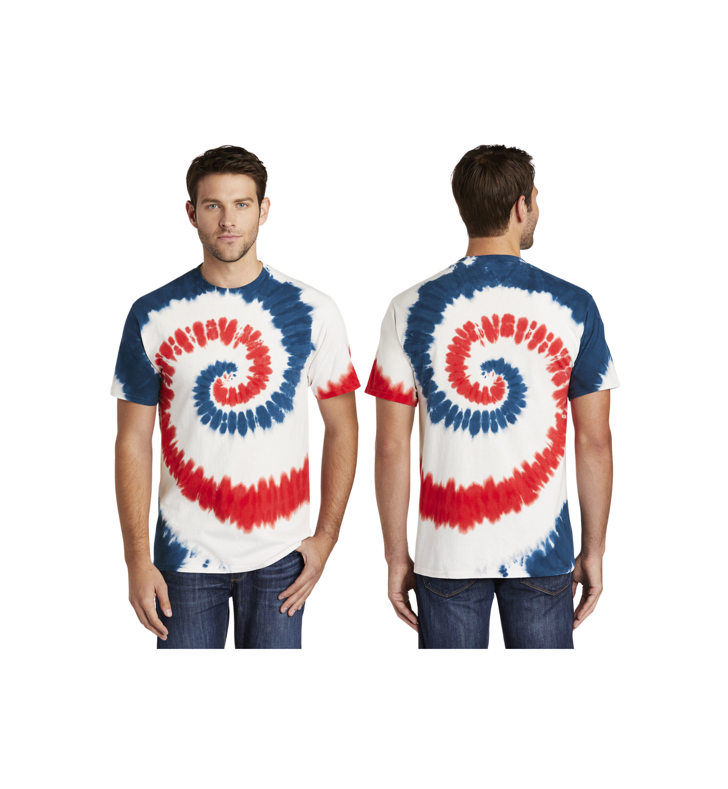 Custom Print Port & Co. Tie-Dye Tee