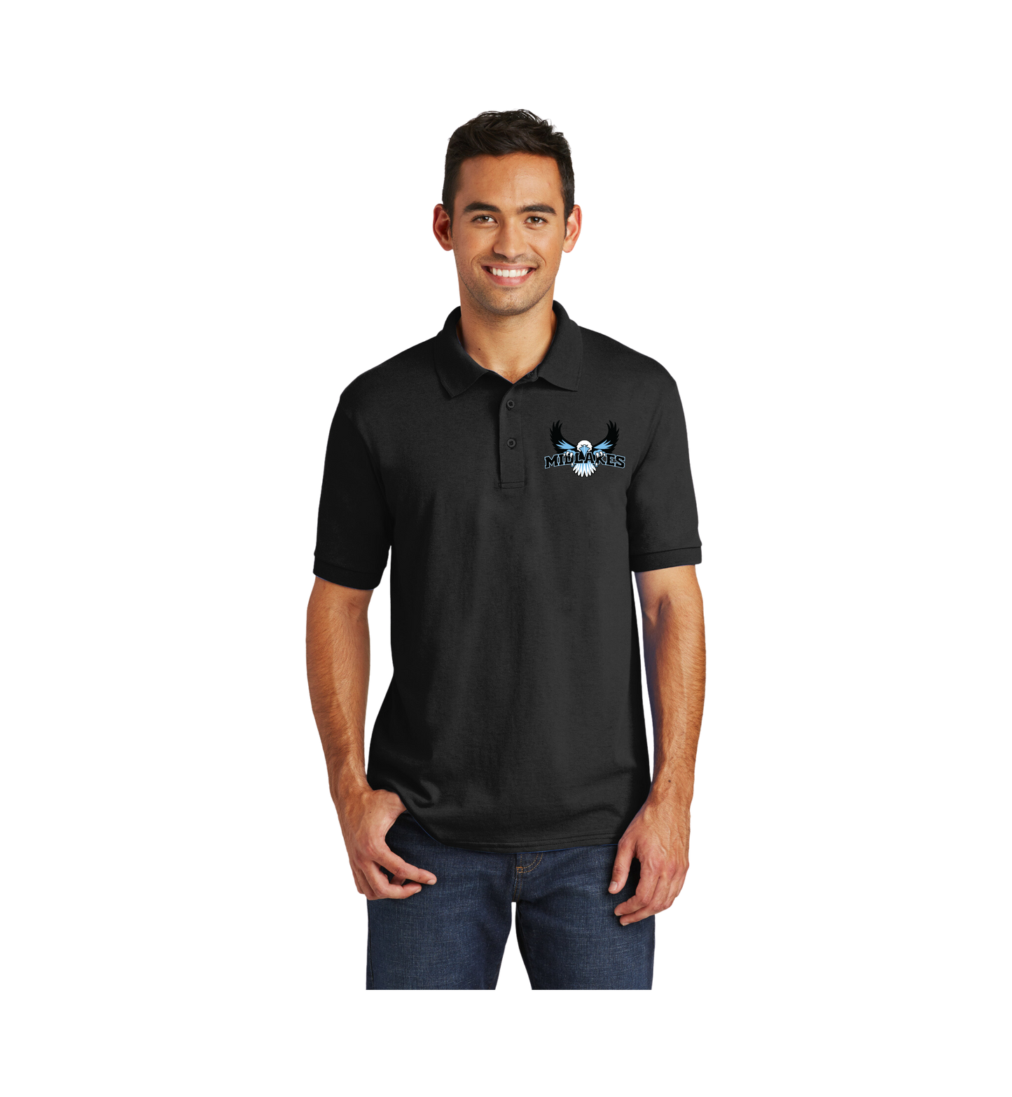 Midlakes Golf Port & Company® Core Blend Jersey Knit Polo