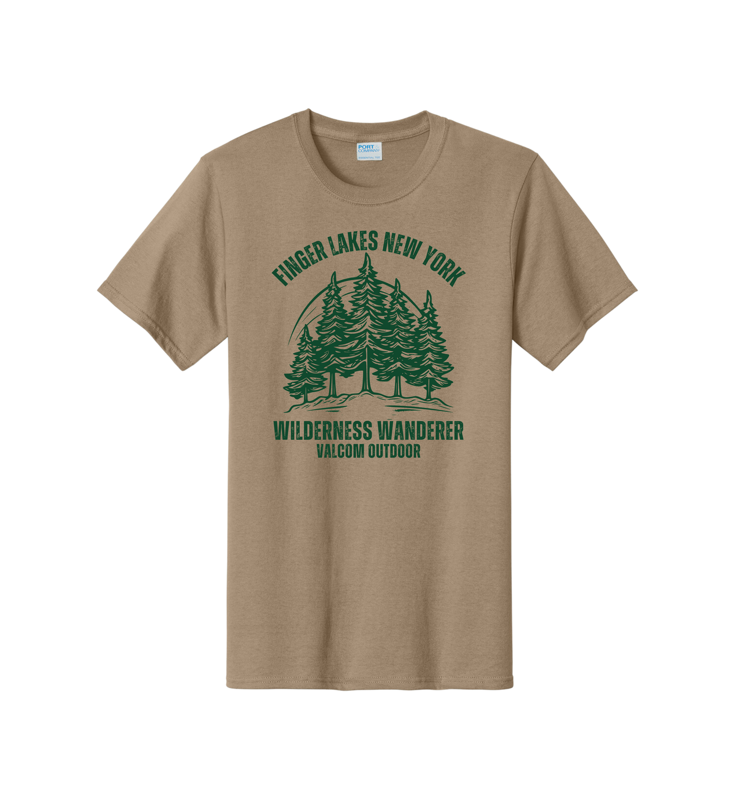 Valcom Outdoor Finger Lakes Wilderness Wanderer Tee