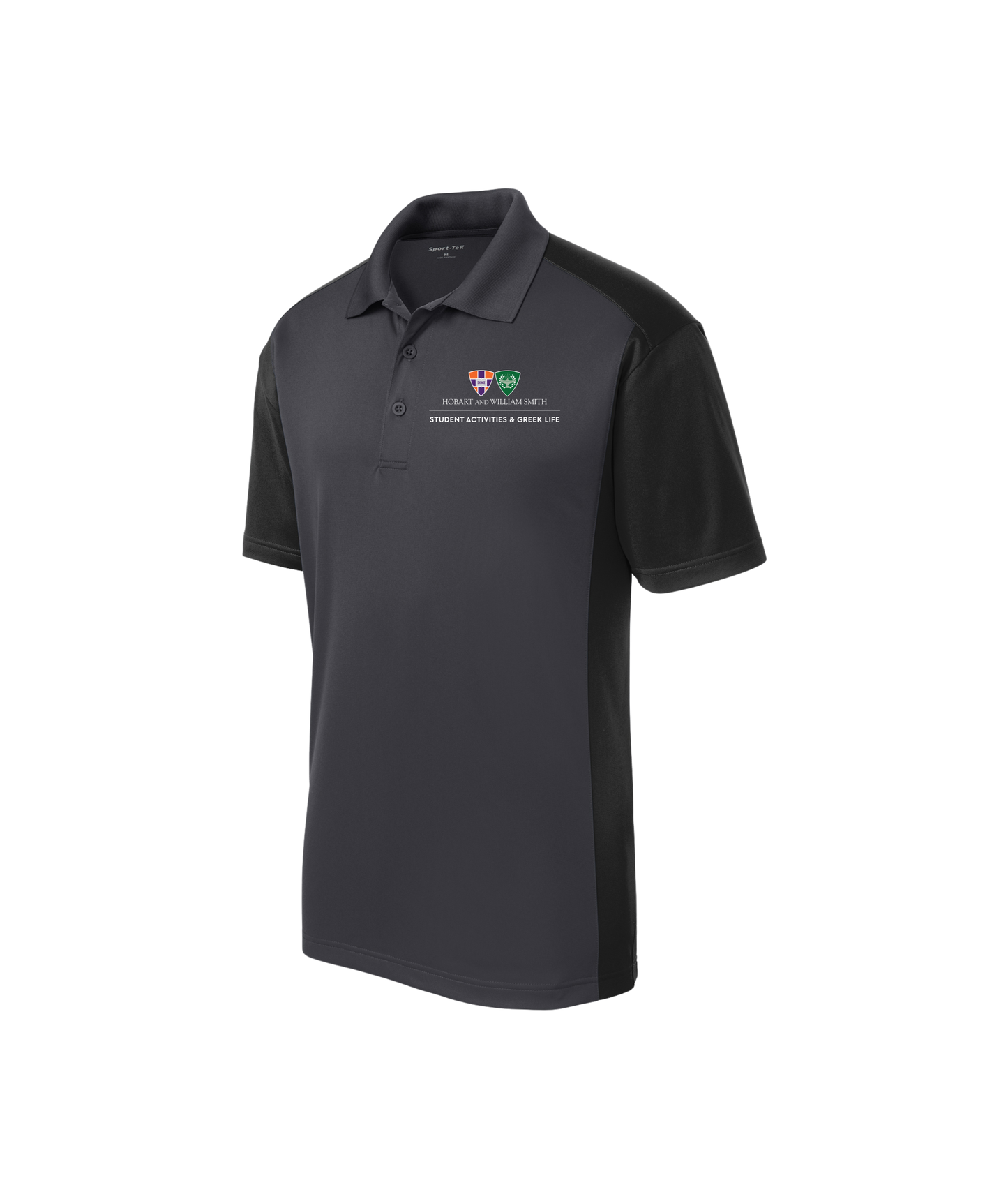 HWS Student Activities & Greek Life Sport-Tek Unisex Colorblock Micropique Sport-Wick Polo