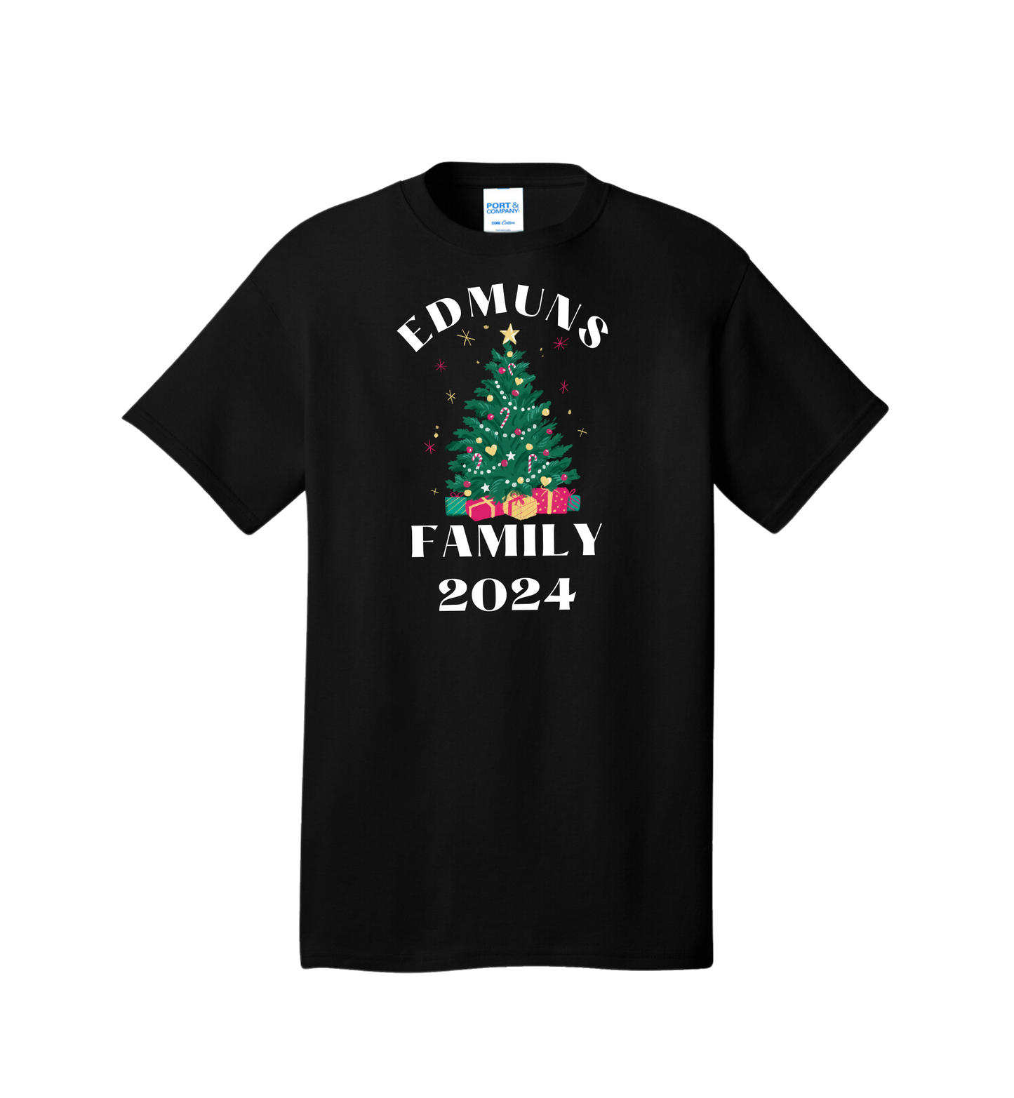 Family Christmas Tree Tee