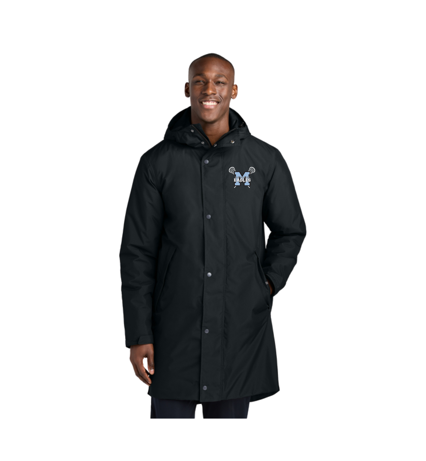 Midlakes LAX Sport-Tek Waterproof Insulated Sideline Parka