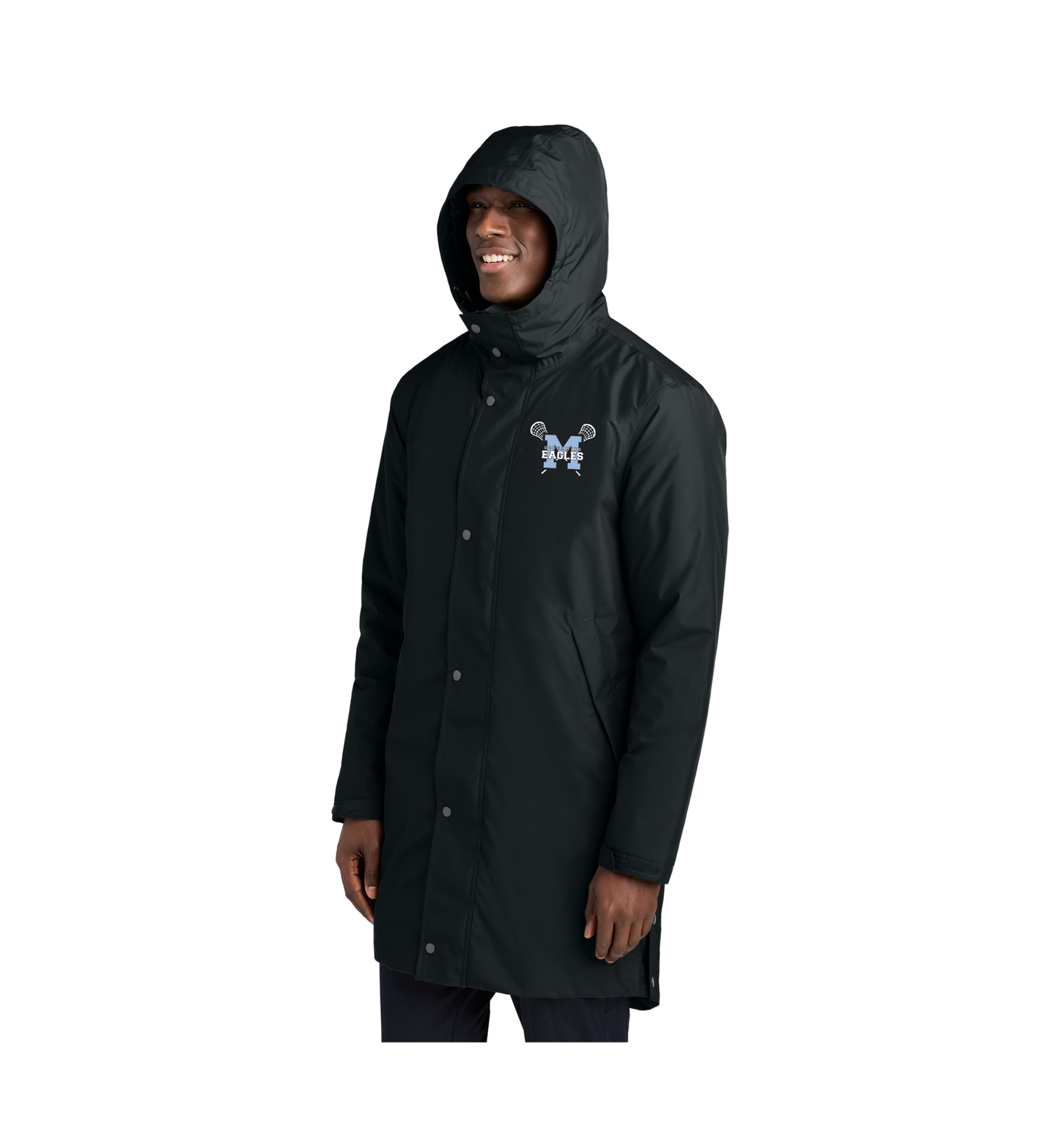 Midlakes LAX Sport-Tek Waterproof Insulated Sideline Parka