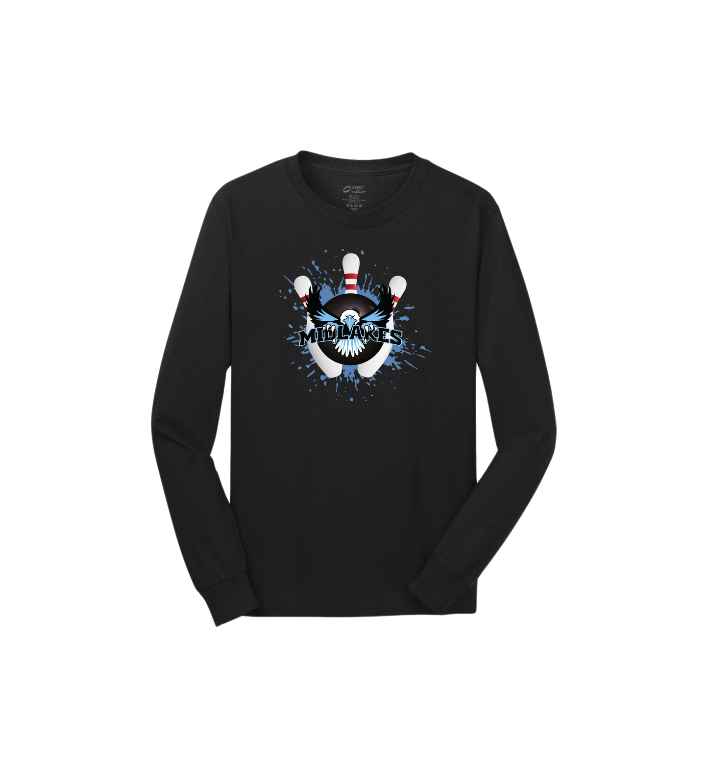 Midlakes Bowling Tee - Long Sleeve