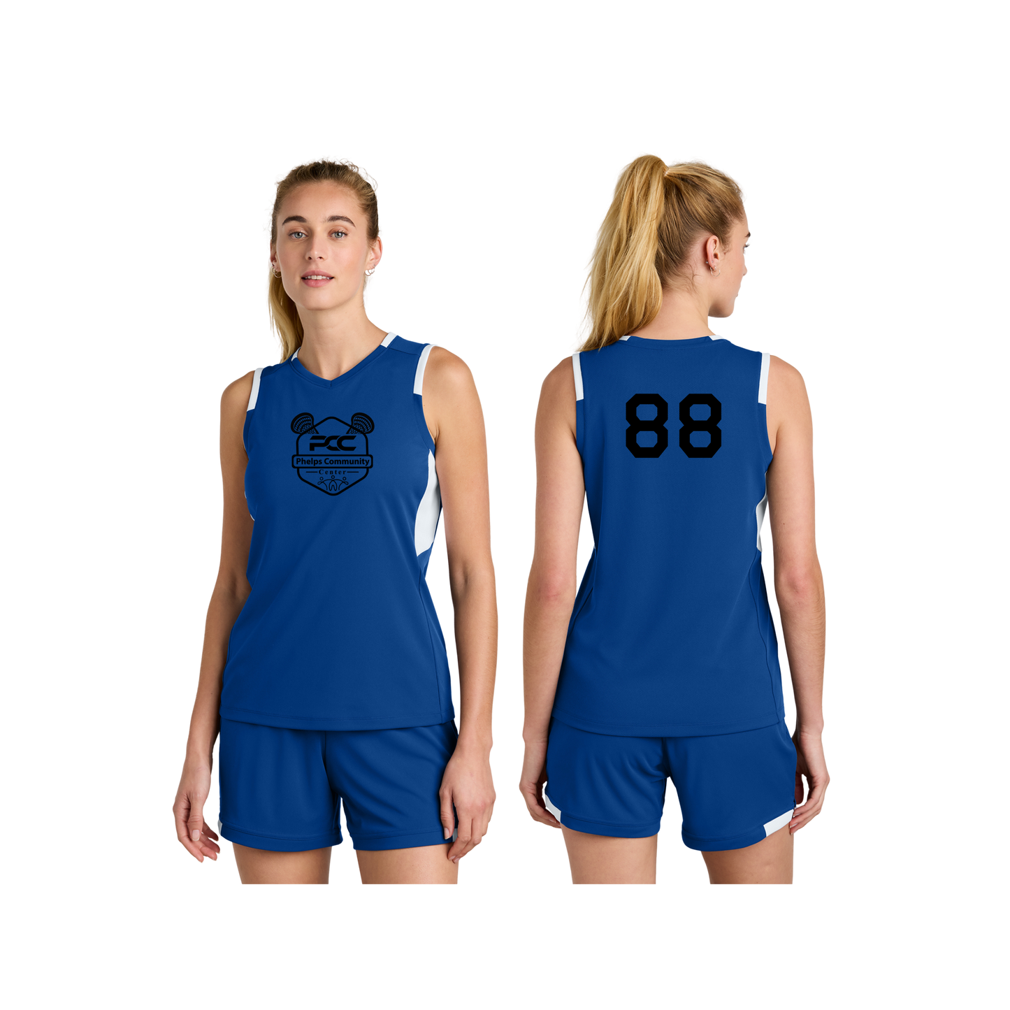 PCC Lacrosse Sport-Tek Women’s Club Sleeveless V-Neck