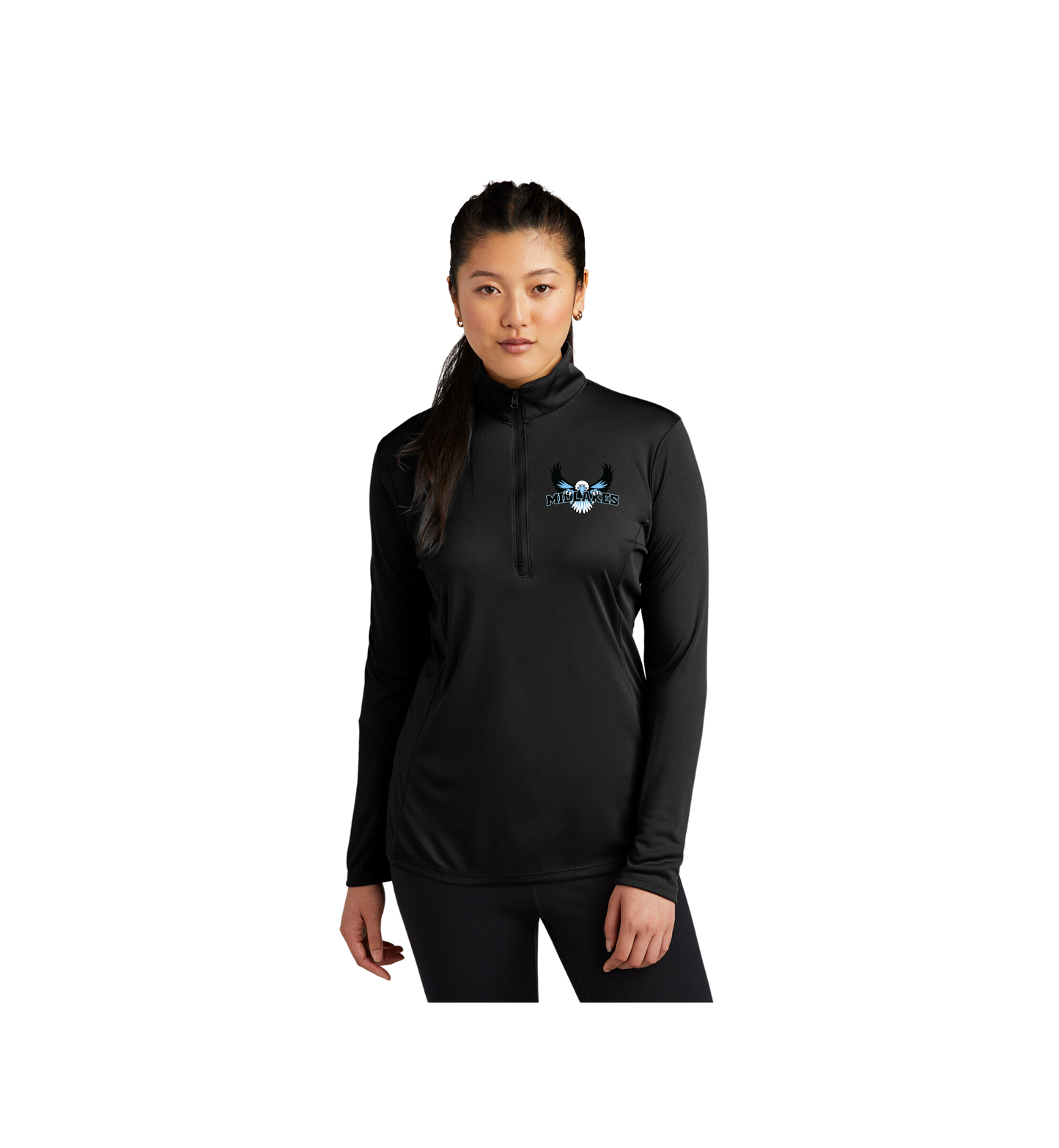Midlakes Golf Sport-Tek® Women's PosiCharge® Competitor™ 1/4-Zip Pullover