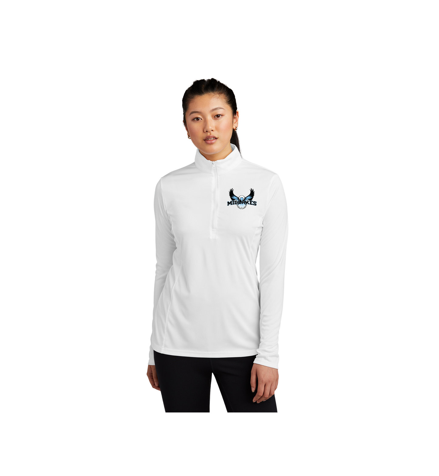 Midlakes Golf Sport-Tek® Women's PosiCharge® Competitor™ 1/4-Zip Pullover