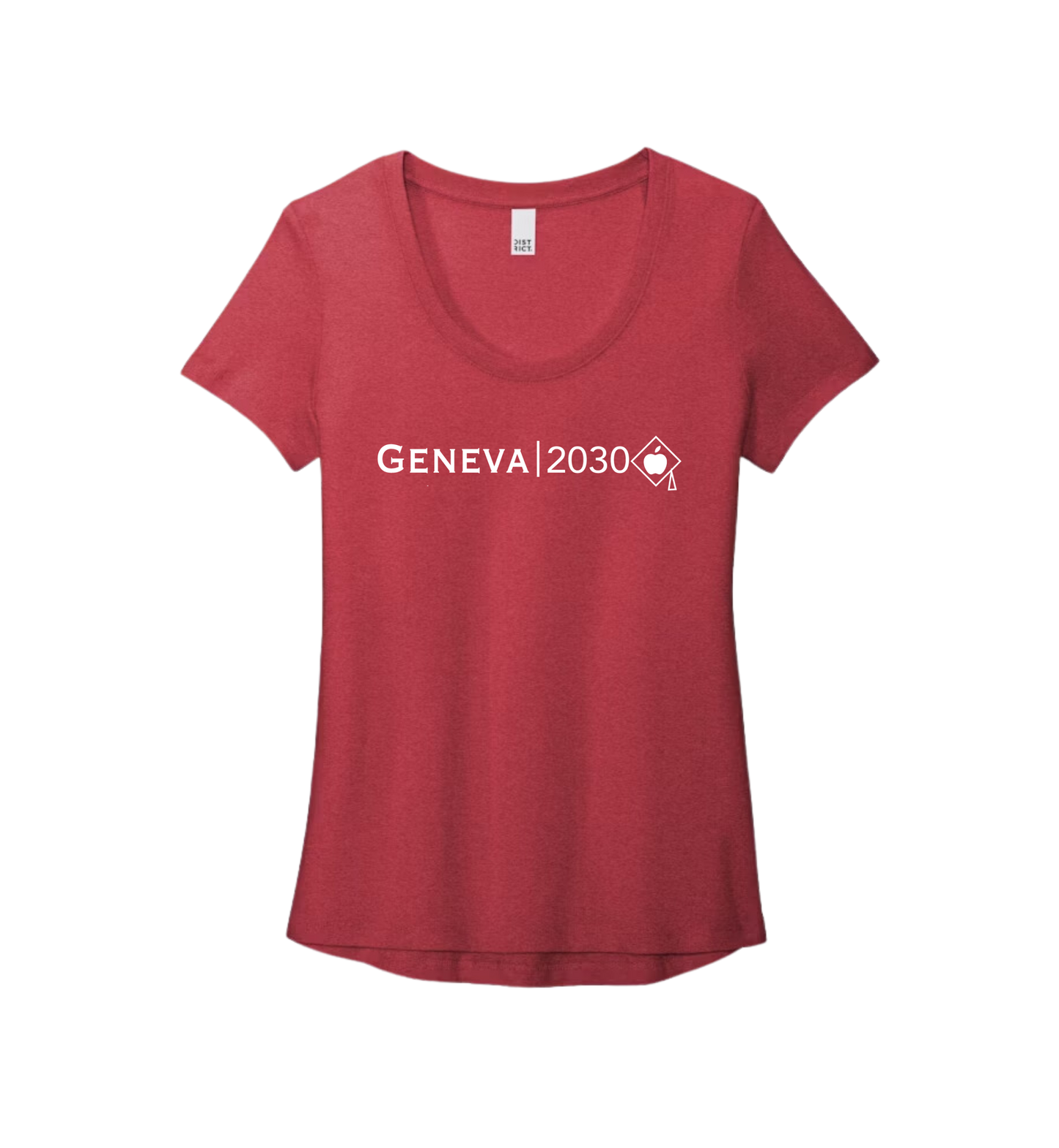 CCESL & Geneva 2030 District Women's Flex Scoop Neck Tee
