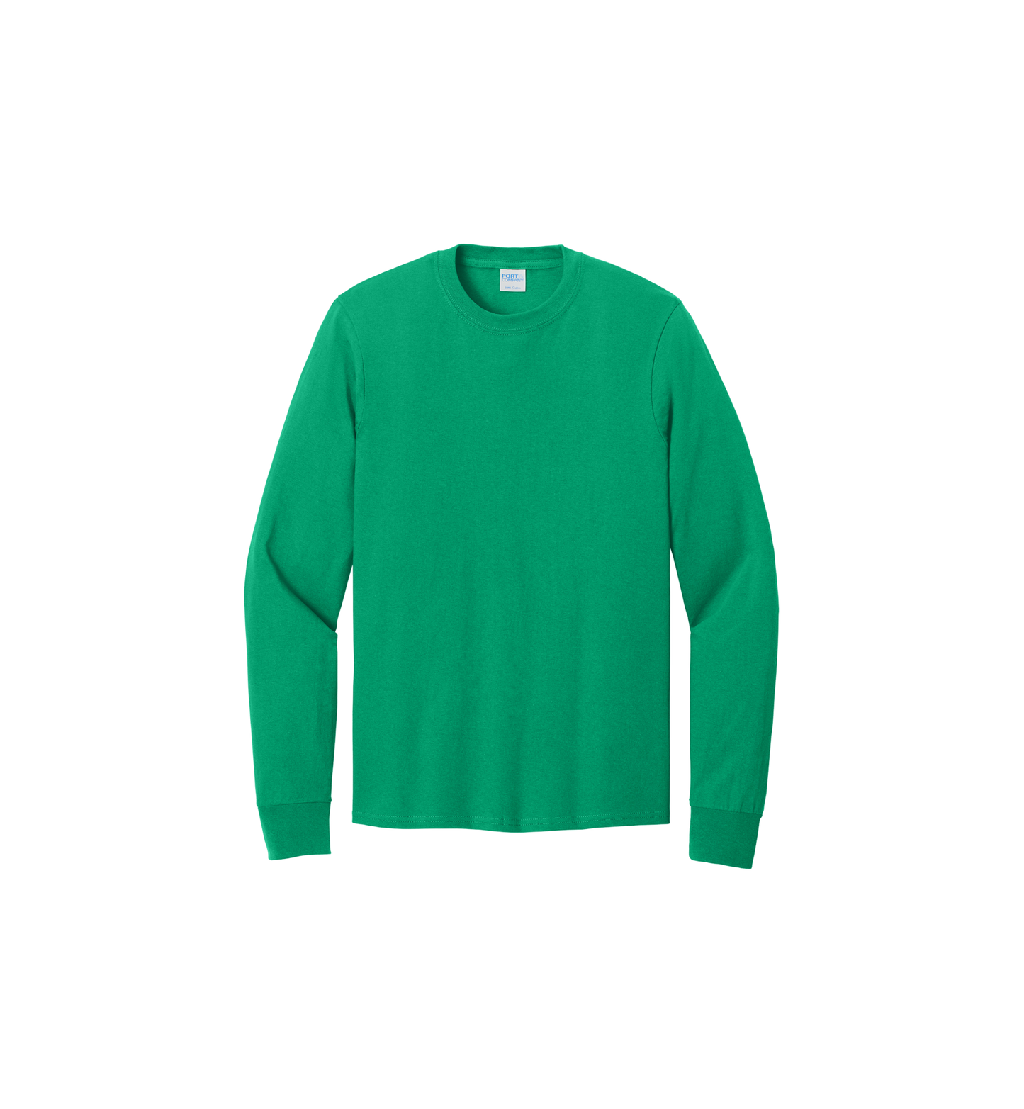 Custom Print Port & Co. Youth Long Sleeve Core Cotton Tee