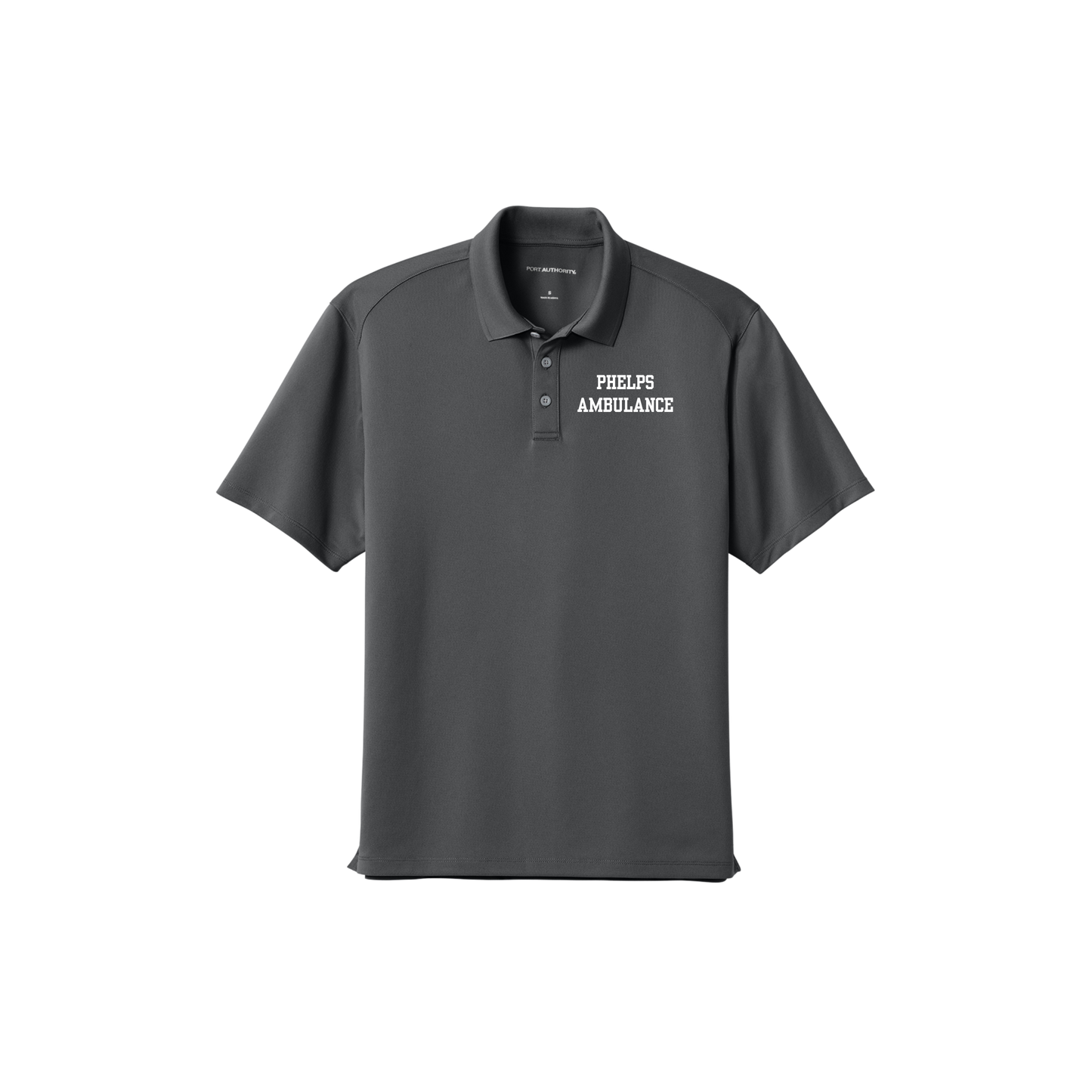 Phelps Ambulance Port Authority Wearever Performance Pique Polo