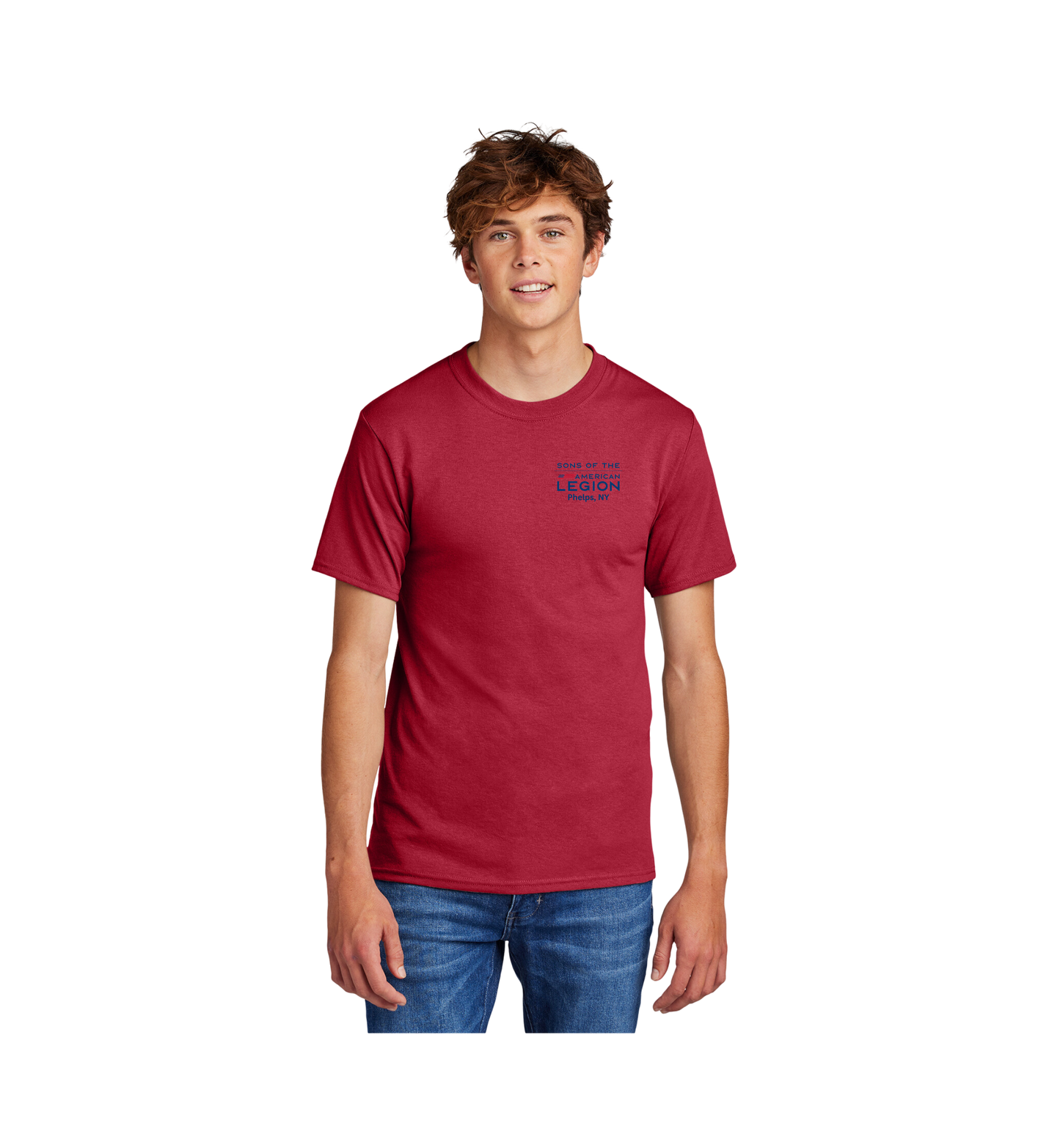 Sons of the American Legion PC55 Port & Company® TALL Core Blend Tee