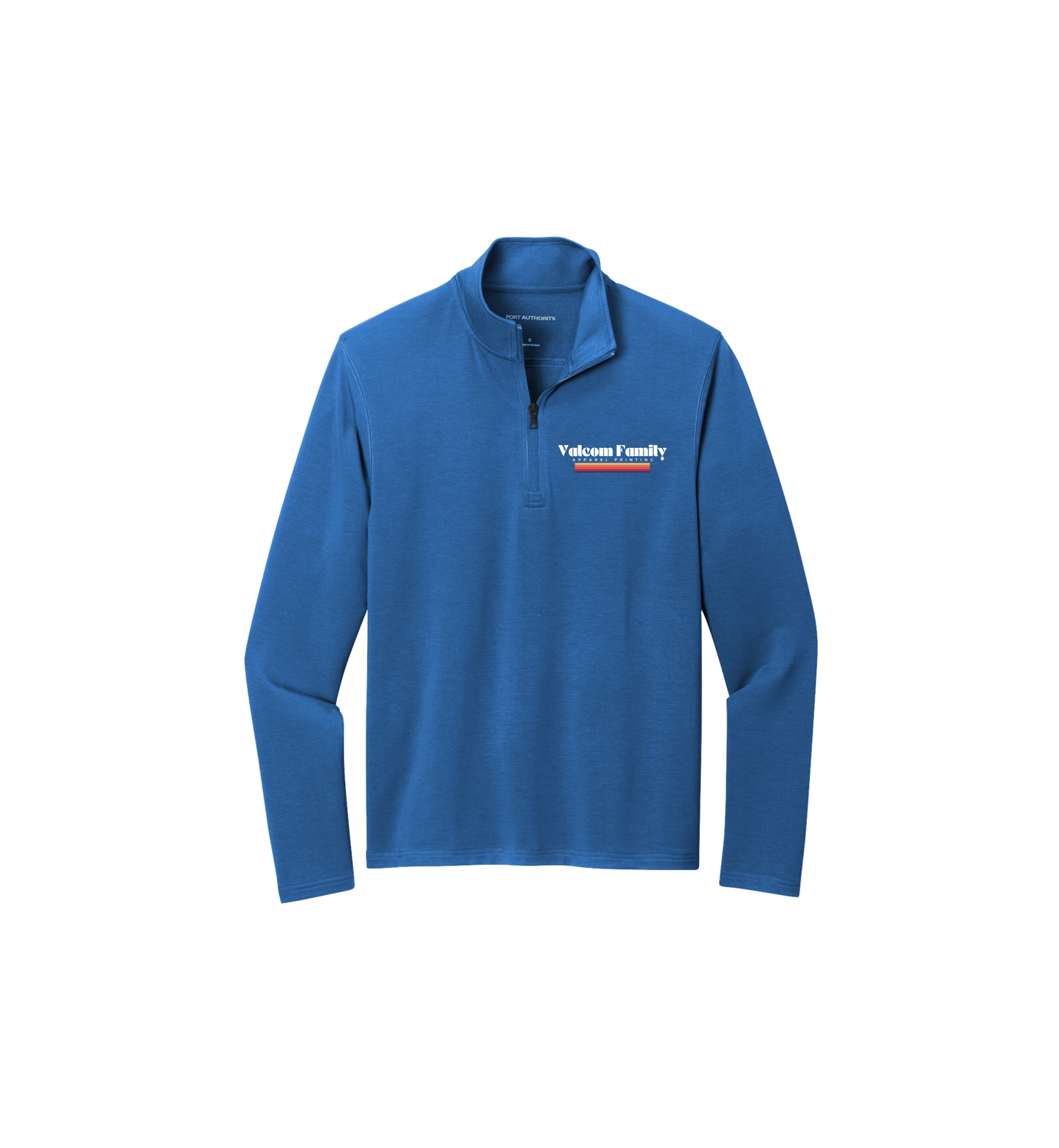 Custom Print Adult Microterry 1/4-Zip Pullover