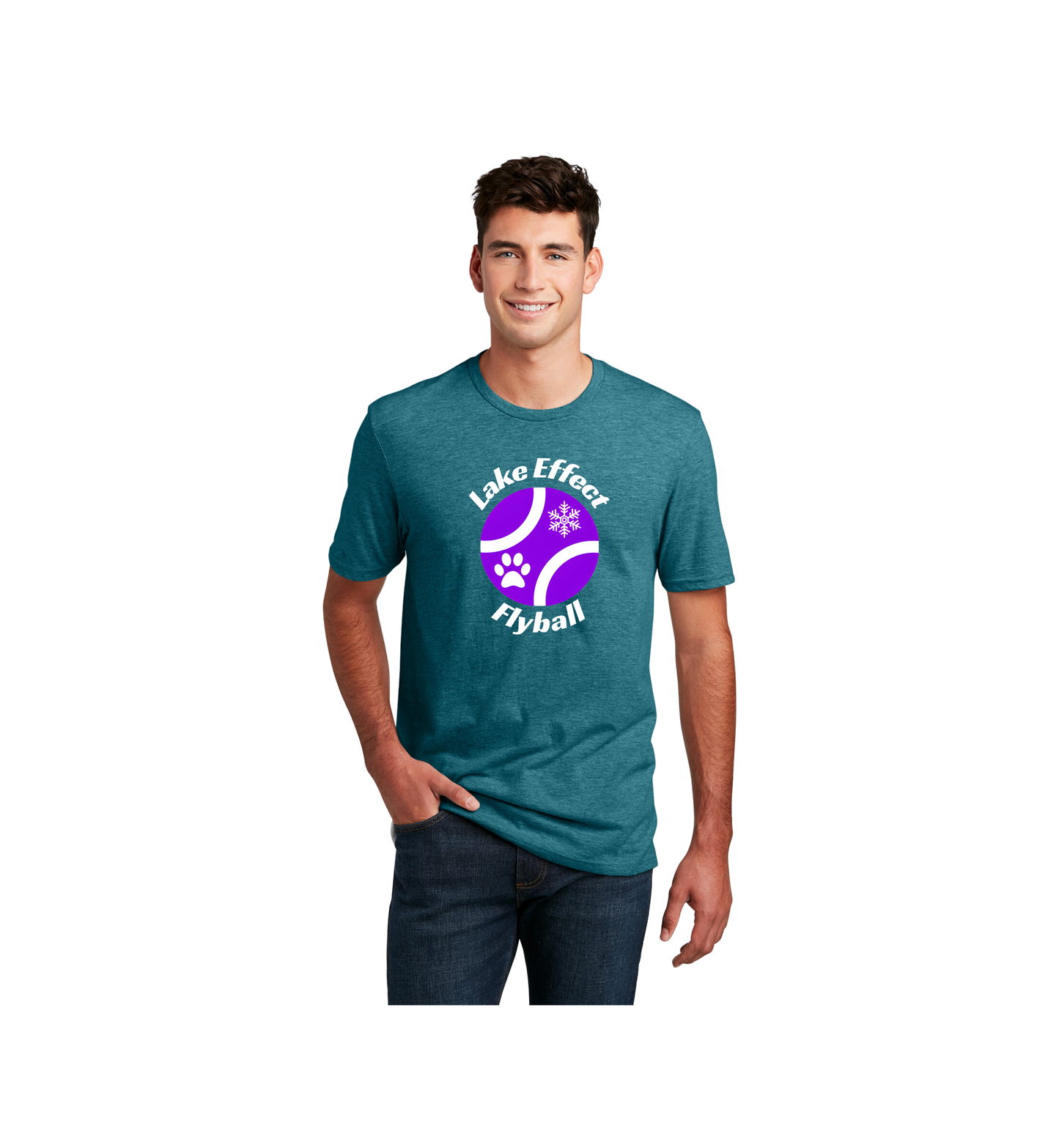 Lake Effect DM108 District Perfect Blend CVC Tee