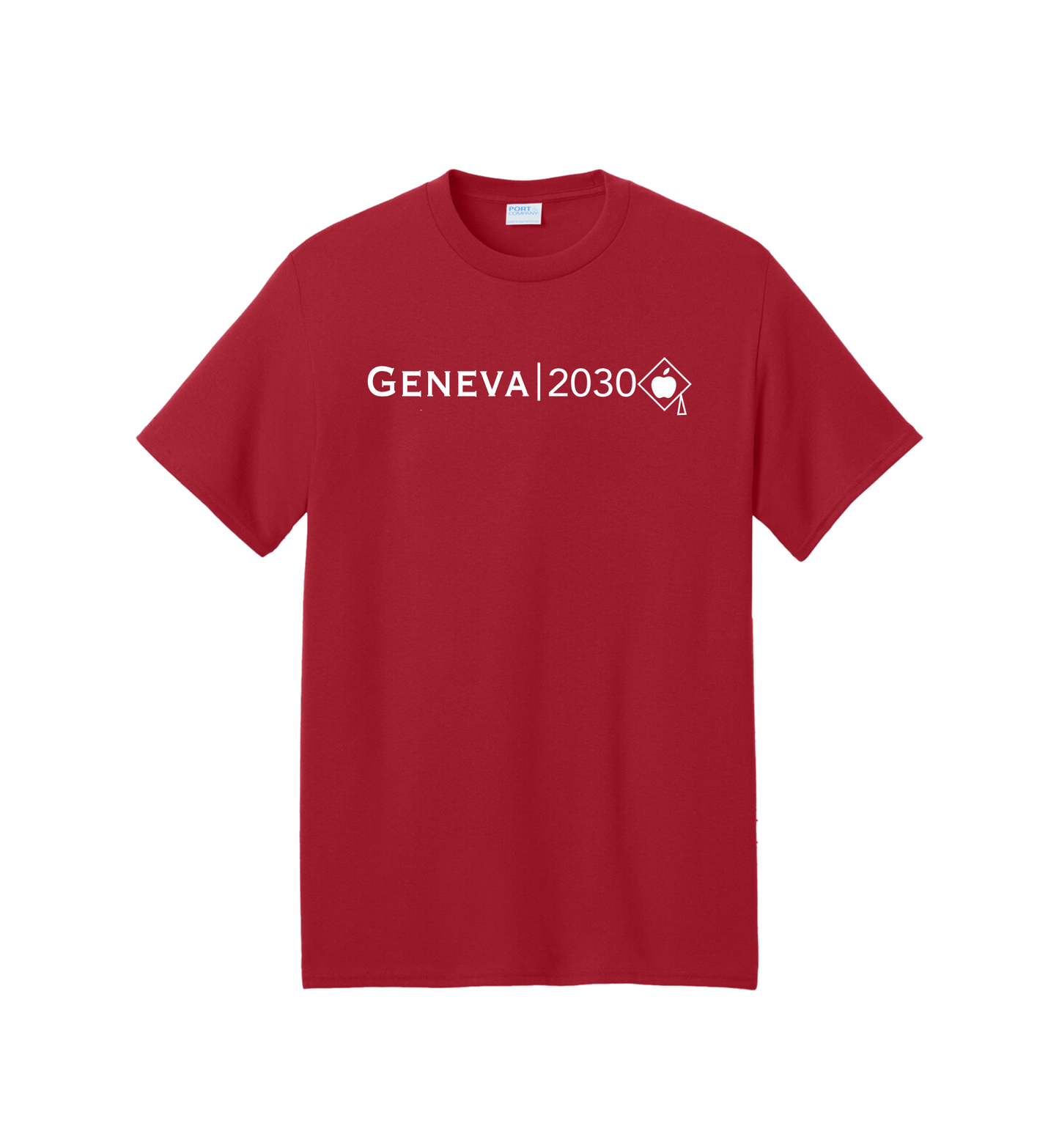 CCESL & Geneva 2030 Port & Company® Core Blend Recycled Tee T Shirt