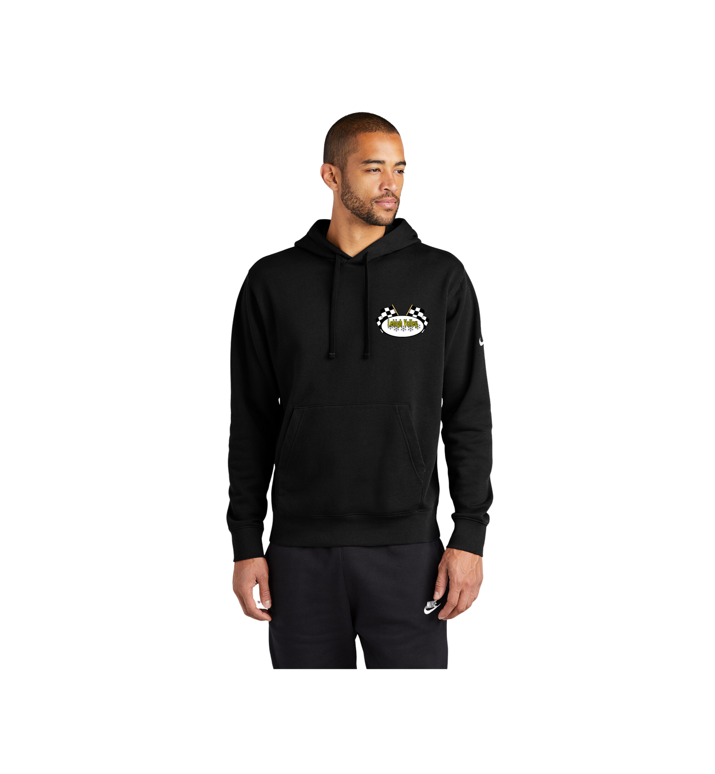 Nike Club Fleece Sleeve Swoosh Pullover Hoodie