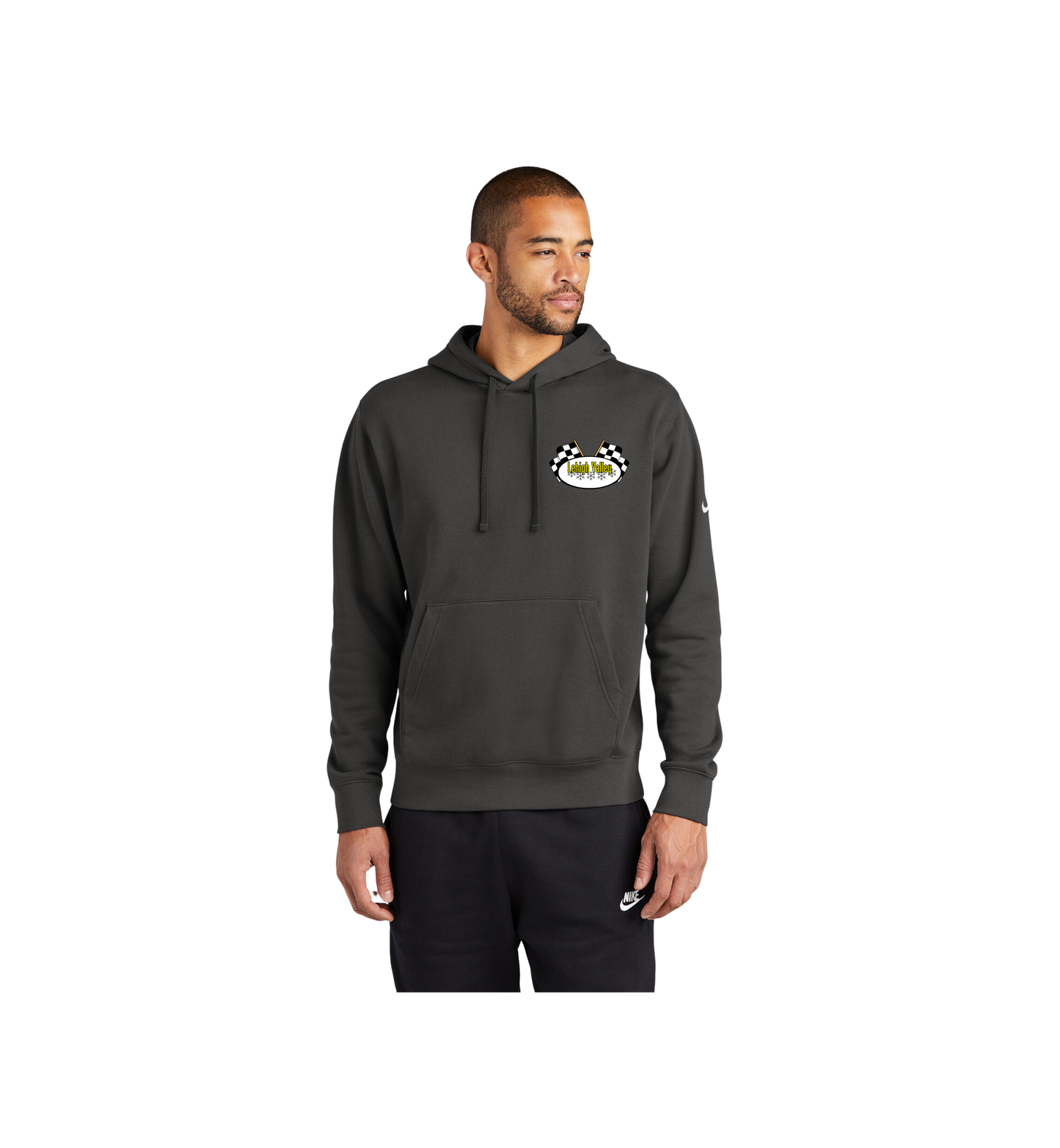 Nike Club Fleece Sleeve Swoosh Pullover Hoodie