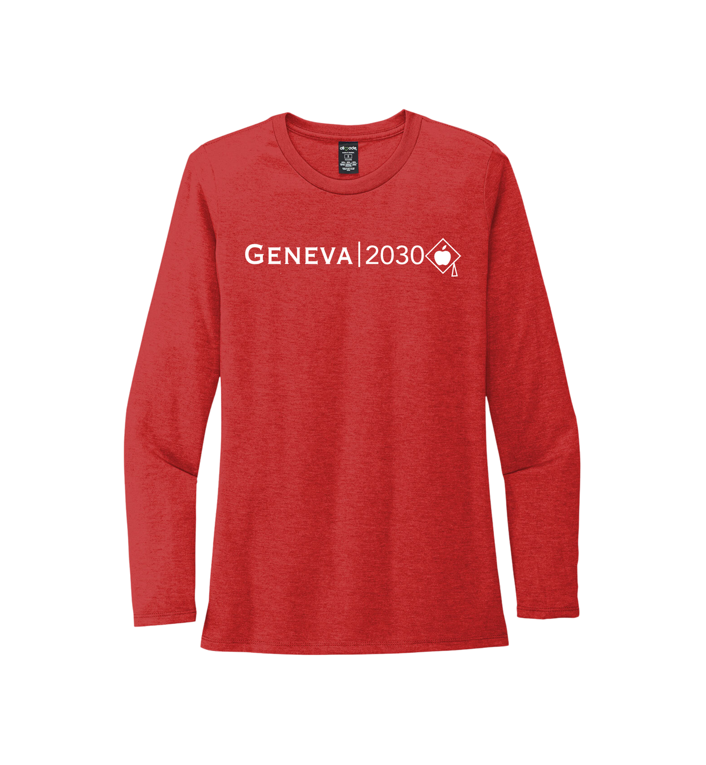 CCESL & Geneva 2030 Allmade® Women’s Tri-Blend Long Sleeve Tee