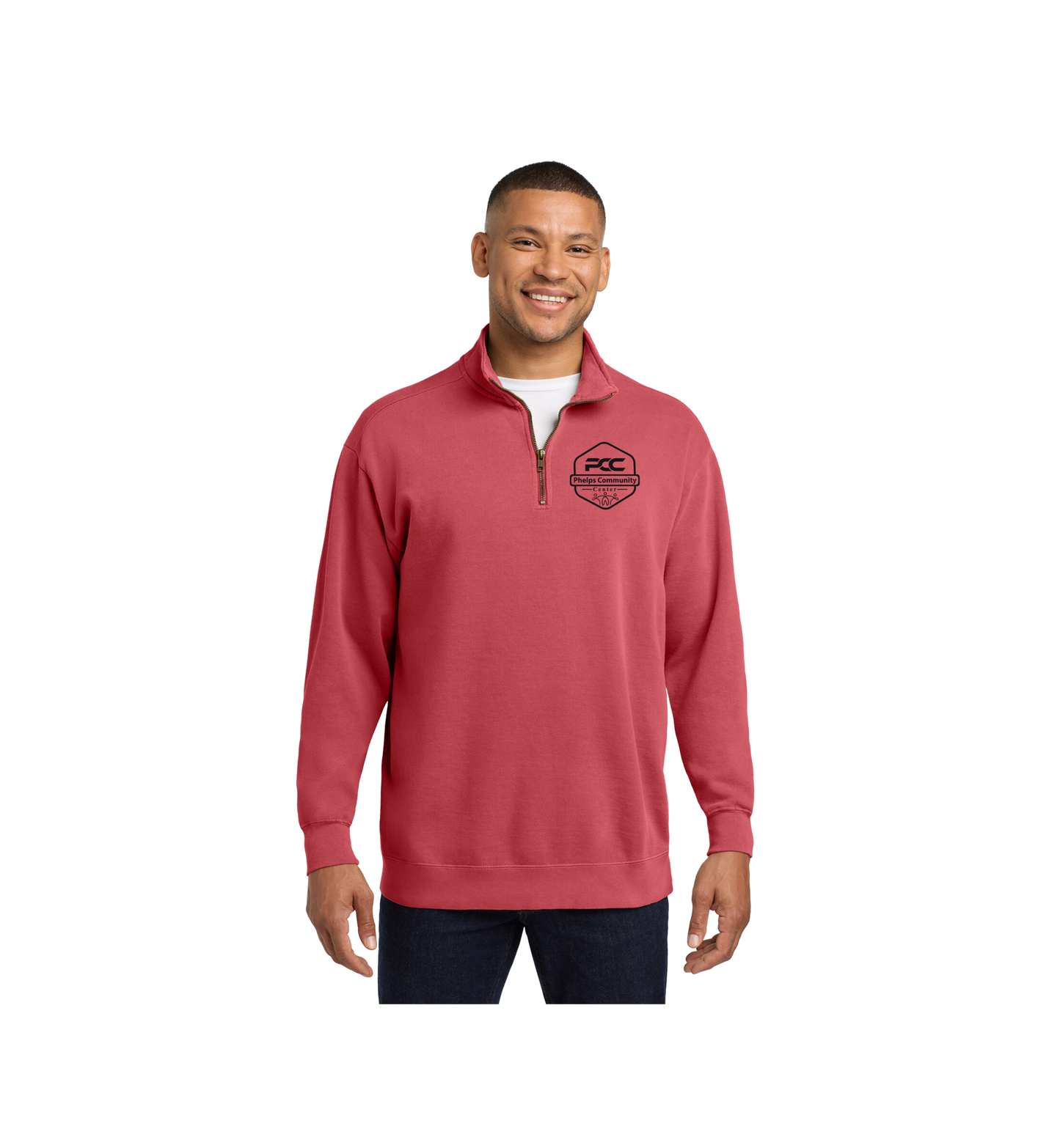 PCC Comfort Colors ® Ring Spun 1/4-Zip Sweatshirt