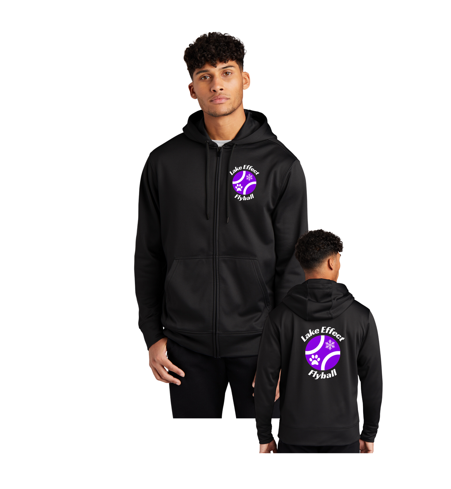 Lake Effect ST238 Sport-Tek® Sport-Wick® Fleece Full-Zip Hooded Jacket