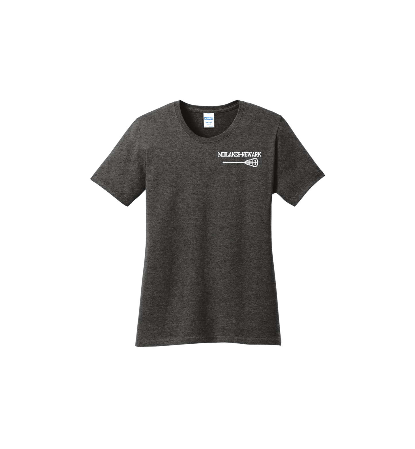 Midlakes-Newark LAX Port & Company® Women's Core Cotton Tee
