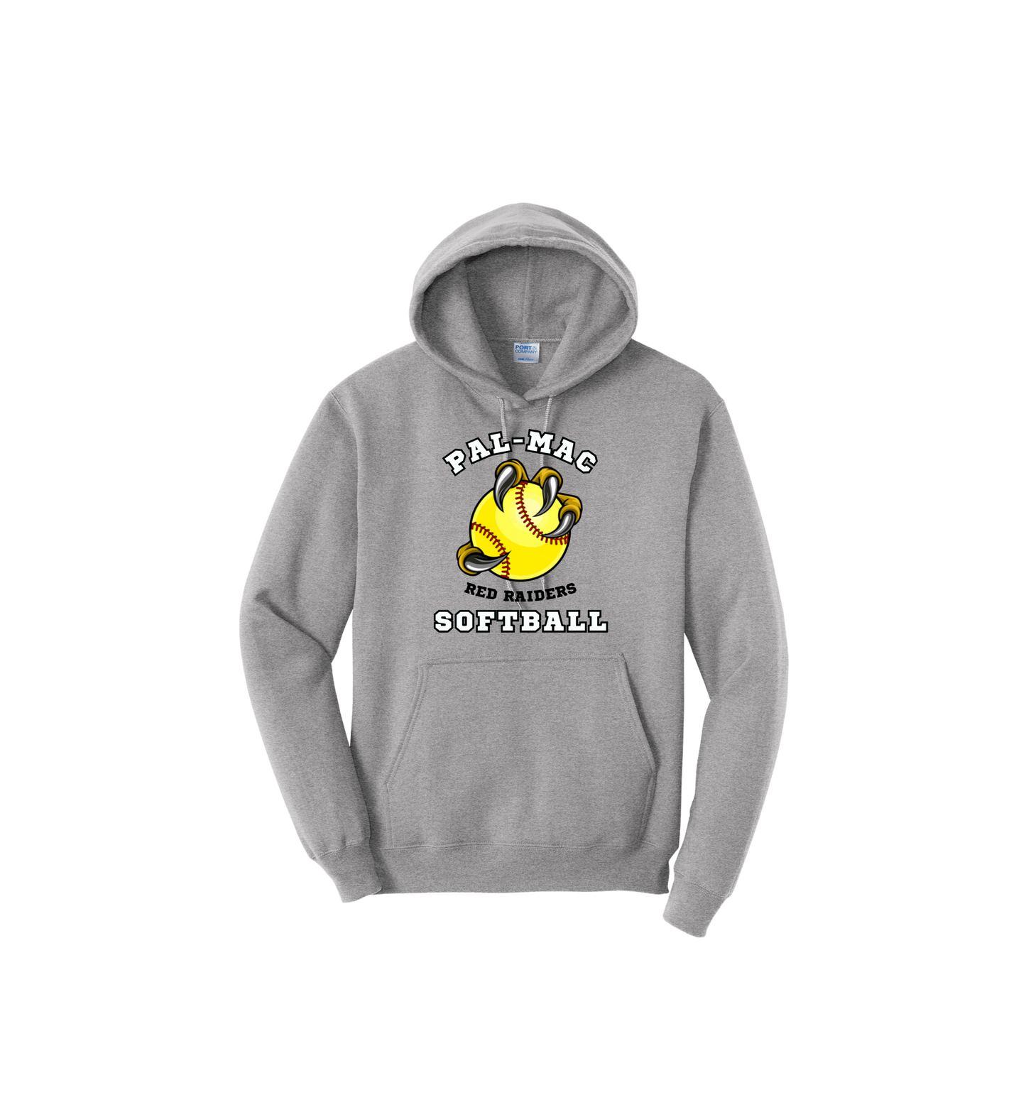 Pal-Mac Softball Fleece Pullover Hooded Sweatshirt