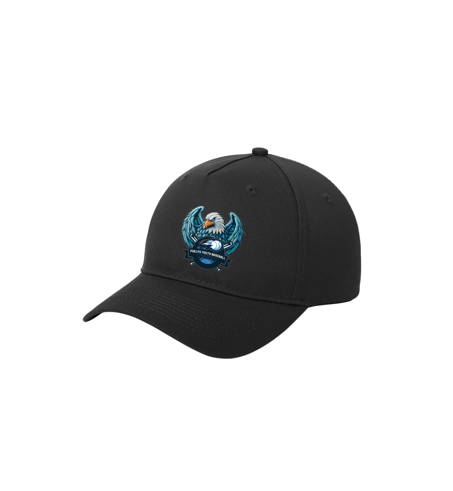 PYB Port & Company®Five-Panel Twill Cap