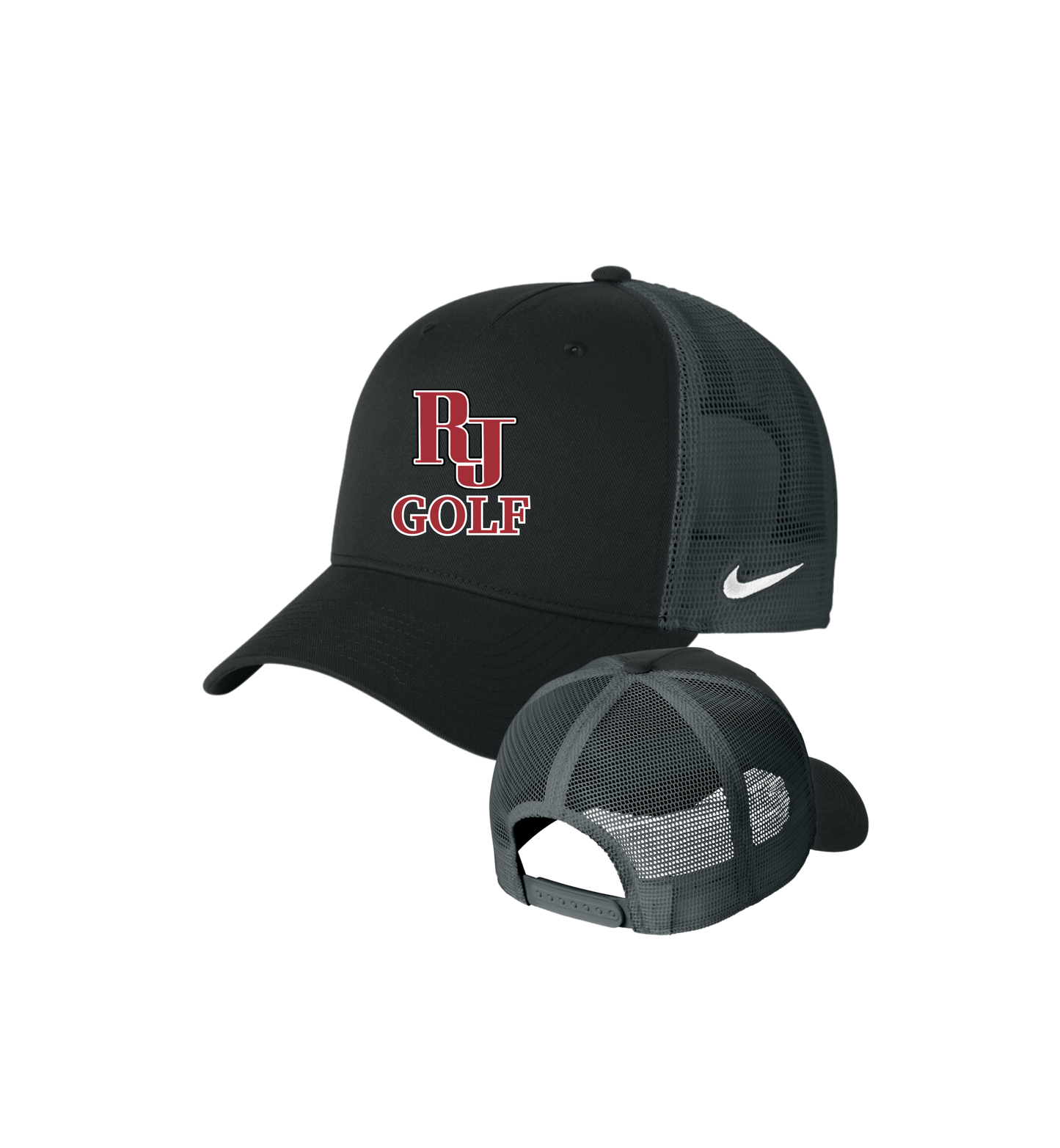 Red Jacket Golf Nike Snapback Mesh Trucker Cap