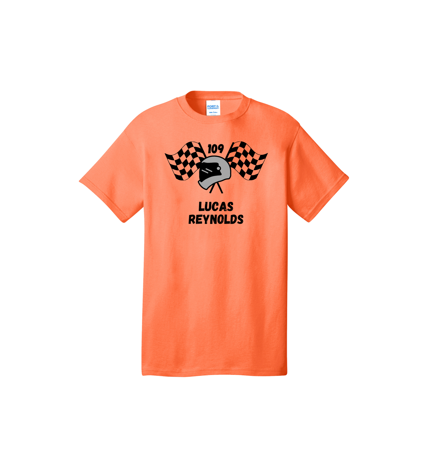 Reynolds Racing PC54T Port & Company® Tall Core Cotton Tee