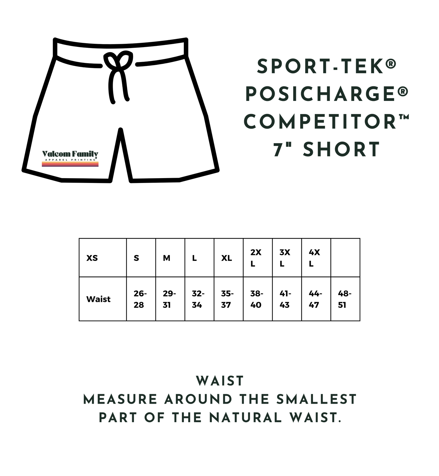 LAX Bundle - Sport-Tek® PosiCharge® Competitor™ 7" Short