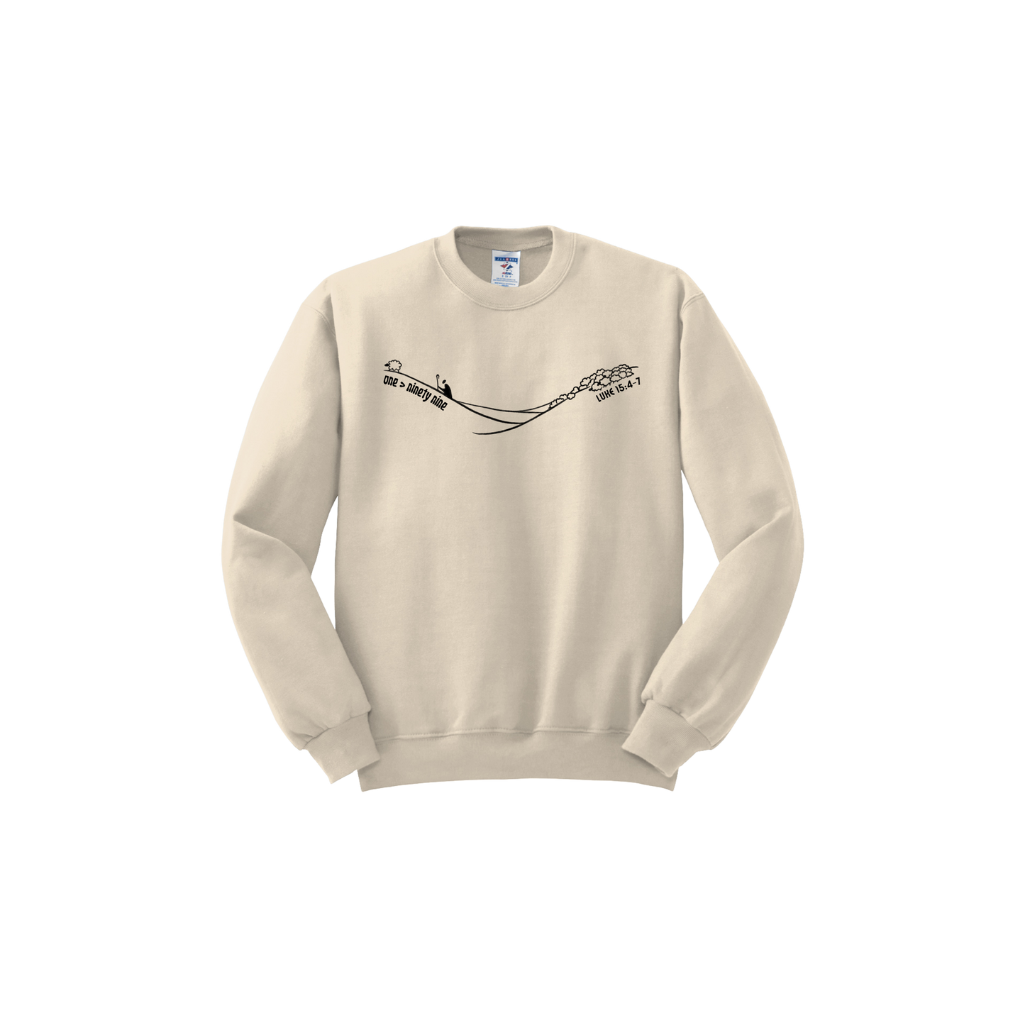 One > Ninty Nine Jerzees® NuBlend® Crewneck Sweatshirt