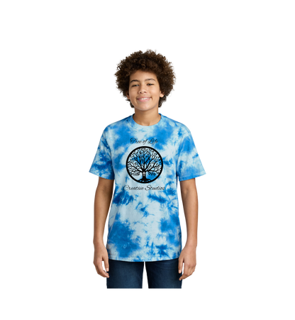 Tree of Life Youth Port & Company ® Youth Crystal Tie-Dye Tee