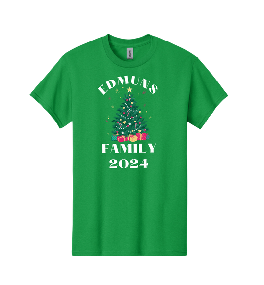 Family Christmas Tree Tee