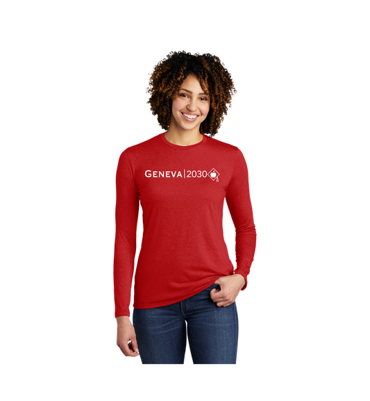 CCESL & Geneva 2030 Allmade® Women’s Tri-Blend Long Sleeve Tee