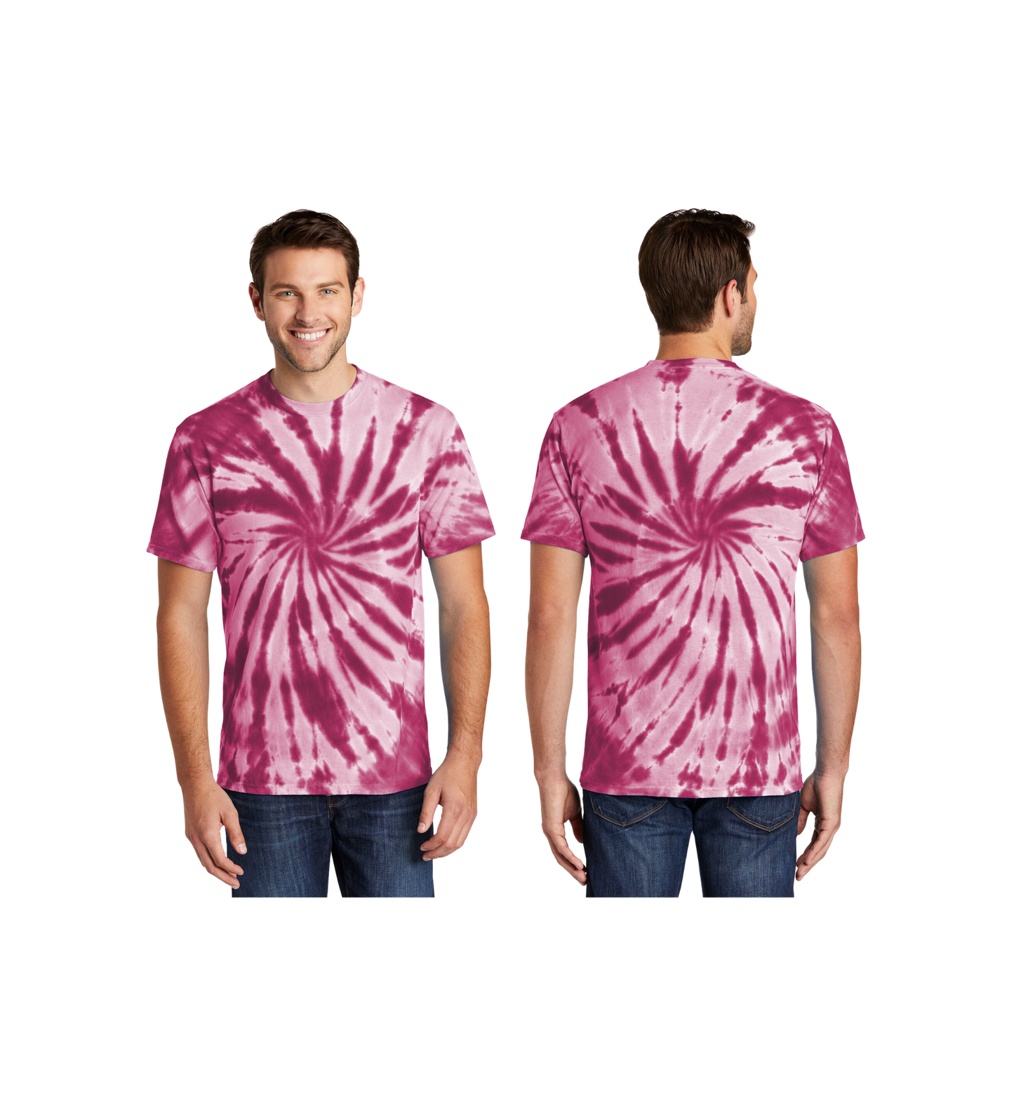 Custom Print Port & Co. Tie-Dye Tee