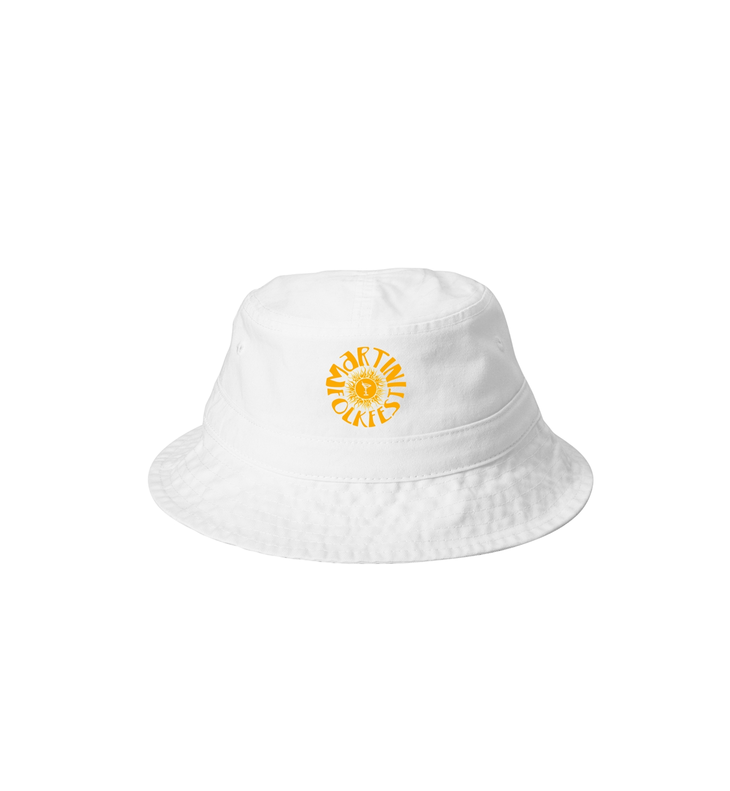Hobart & William Smith White Bucket Hat
