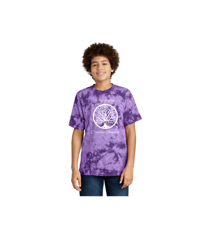 Tree of Life Youth Port & Company ® Youth Crystal Tie-Dye Tee
