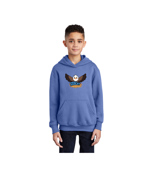 Midlakes PTO Eaglet & Nest Hoodie Design Port & Company Youth PC90YH