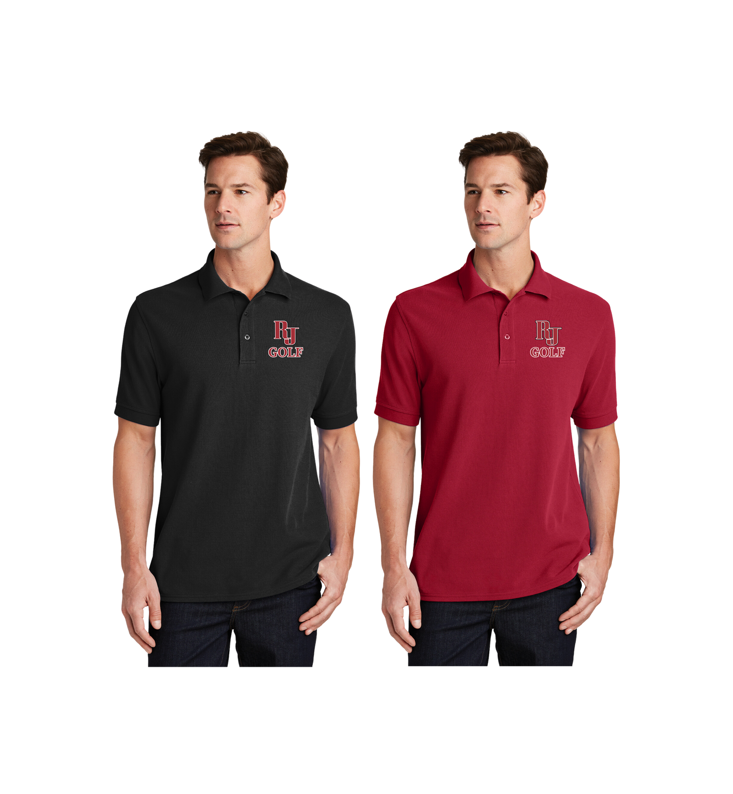 Red Jacket Golf Port & Company® Combed Ring Spun Pique Polo