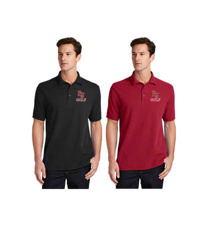 Red Jacket Golf Port & Company® Combed Ring Spun Pique Polo