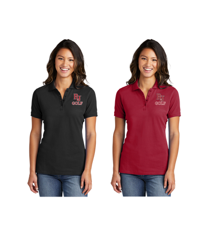 Red Jacket Golf Port & Company® Combed Ring Spun Pique Polo