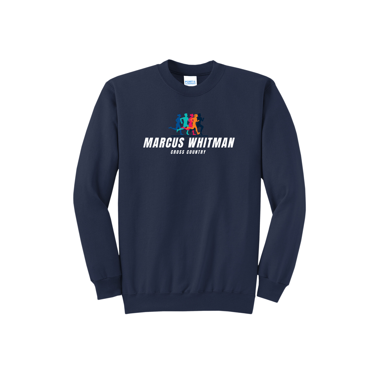 Whitman Cross Country Port & Company® Crewneck Sweatshirt
