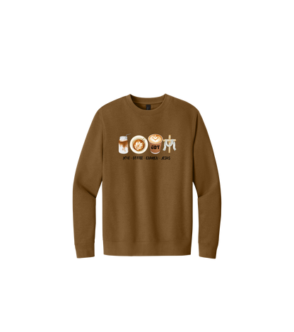 Love - Coffee - Church - Jesus District® V.I.T.™ Fleece Crew