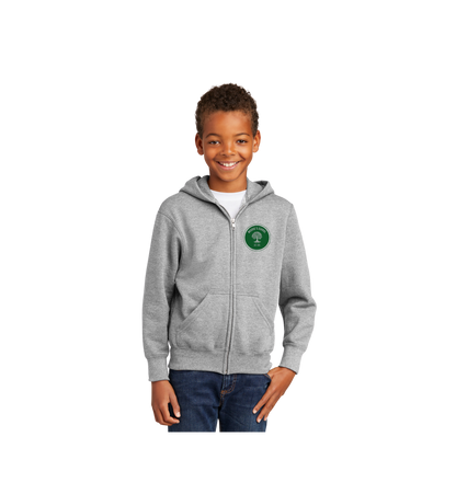 Moodie's School Port & Company® Core Fleece Full-Zip Hooded Sweatshirt