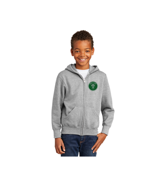 Moodie's School Port & Company® Core Fleece Full-Zip Hooded Sweatshirt