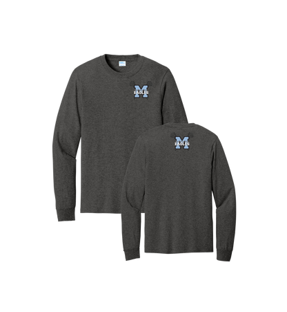 Midlakes LAX Port & Company Long Sleeve Core Cotton Tee