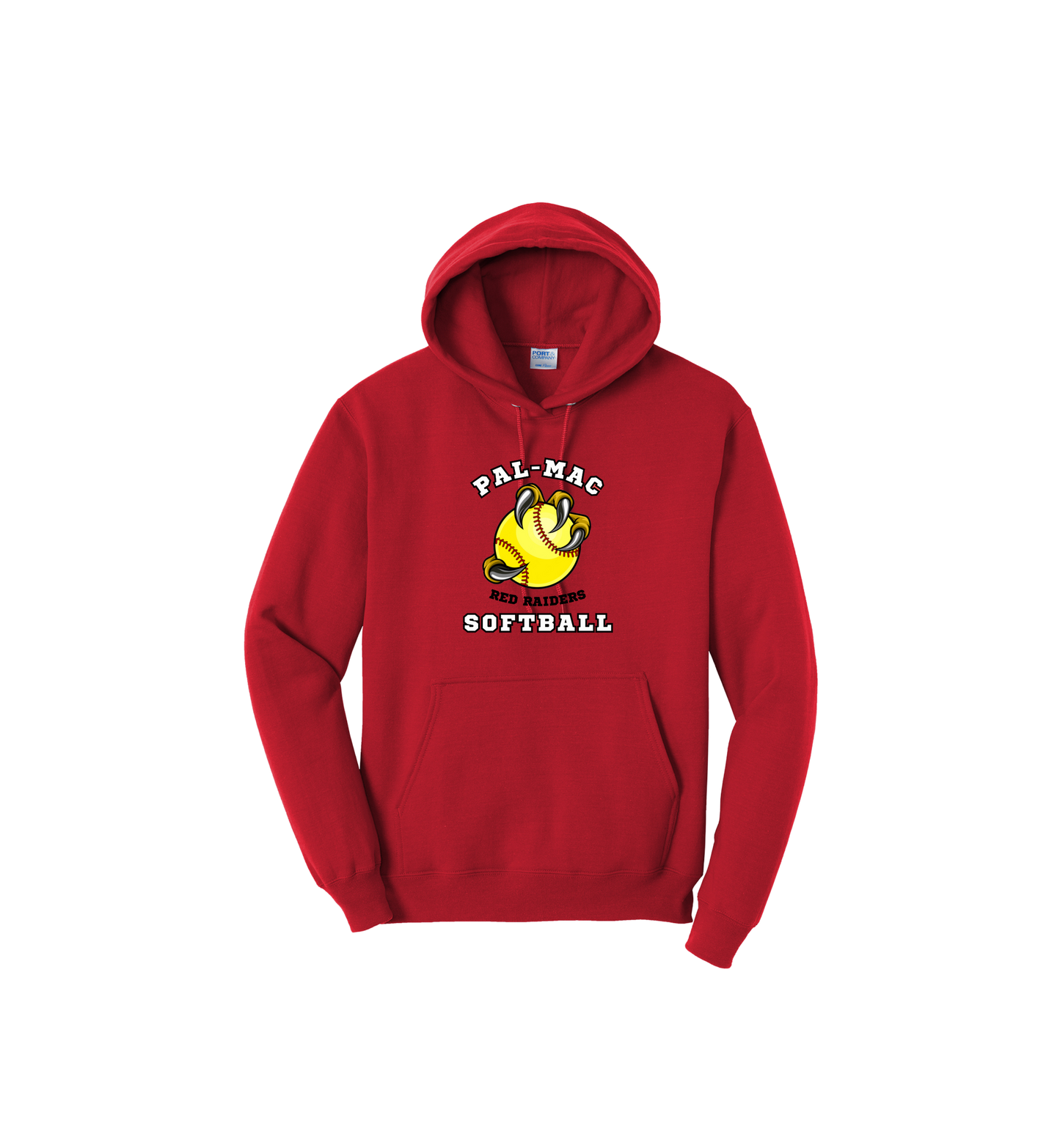 Pal-Mac Softball Fleece Pullover Hooded Sweatshirt