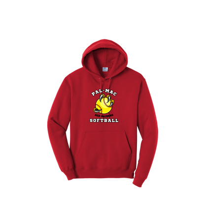 Pal-Mac Softball Fleece Pullover Hooded Sweatshirt
