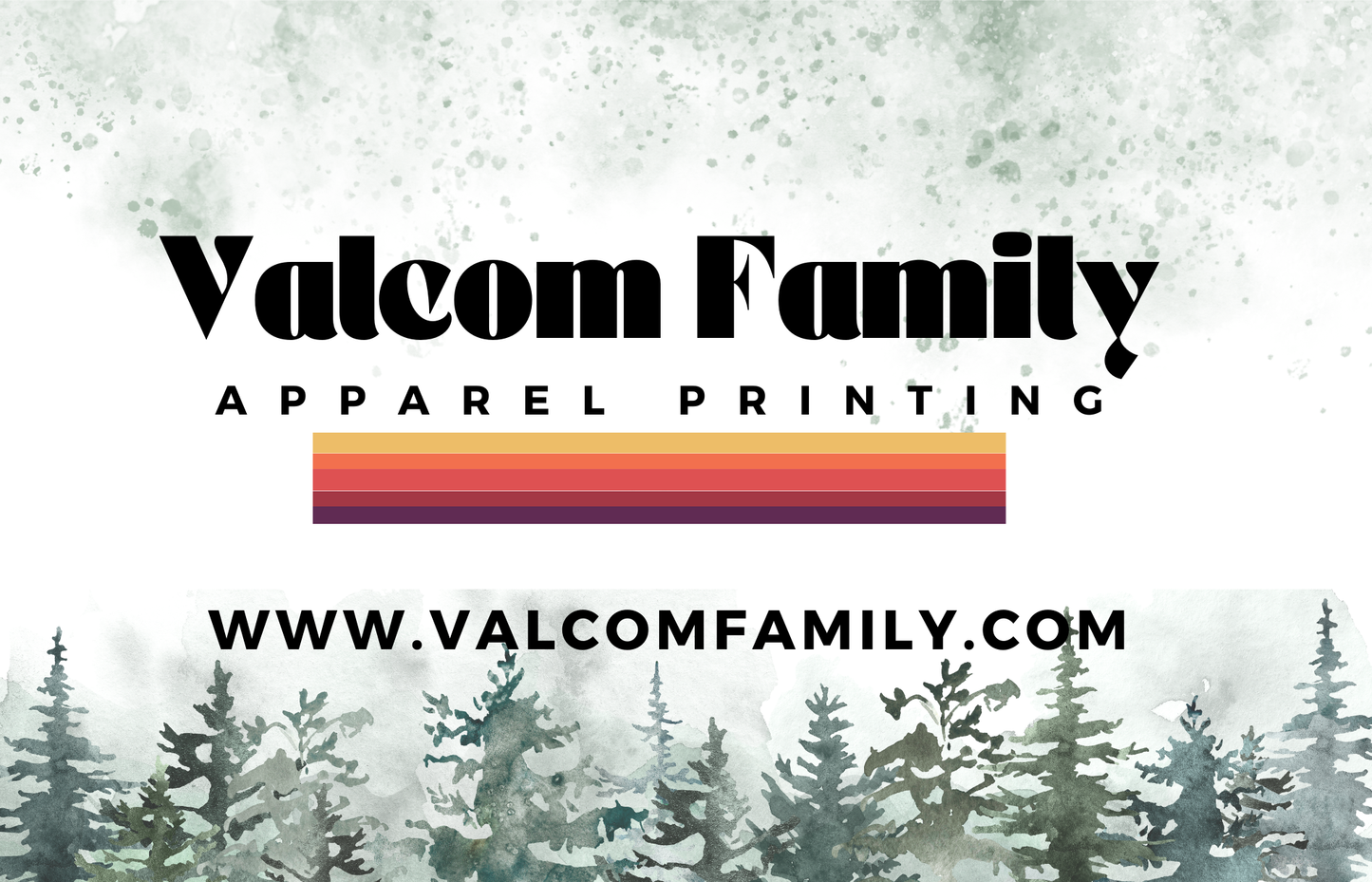 Valcom Family Apparel Gift Cards