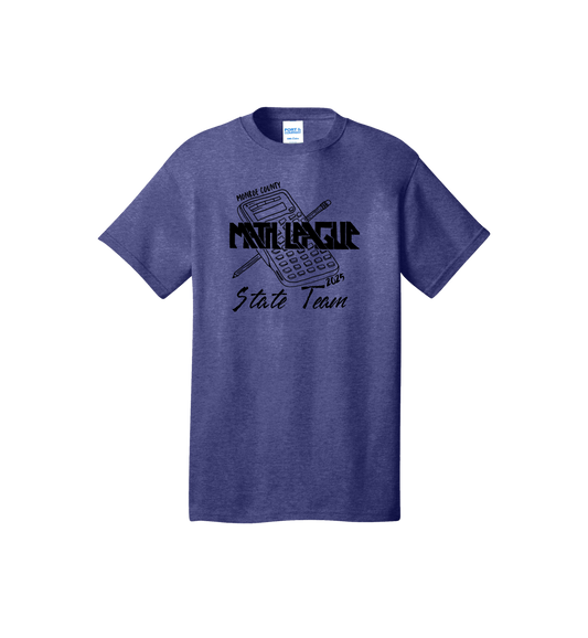 Math League - State Team 2025 Tee